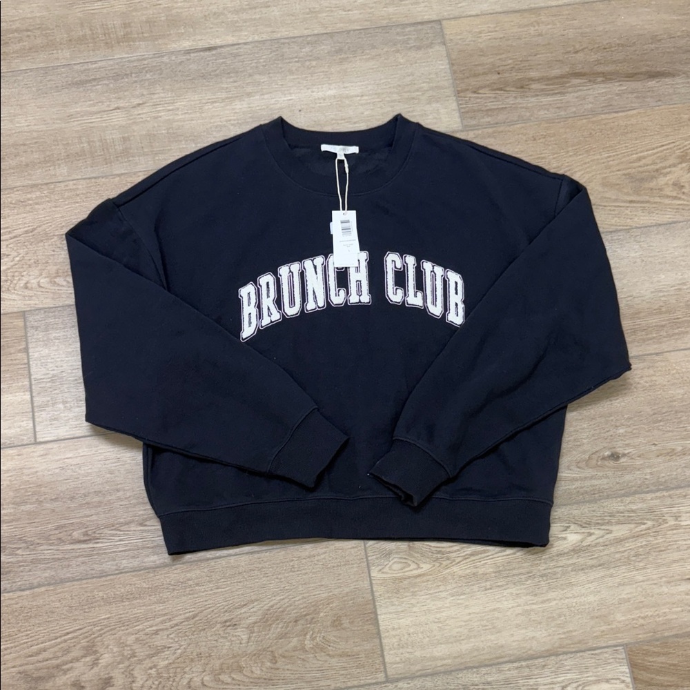 Z Supply Navy Crewneck Sweater